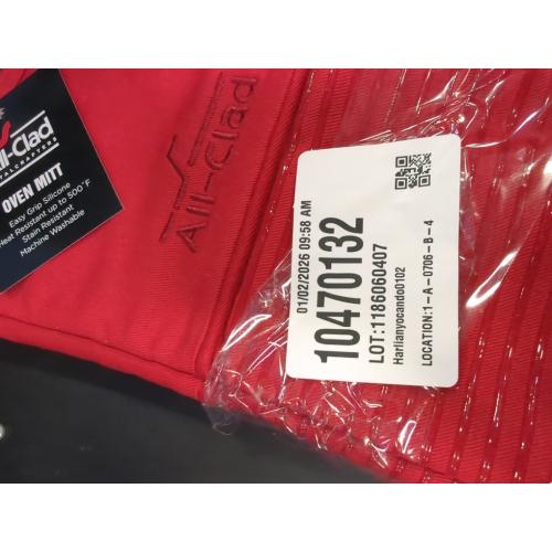 All-Clad Silicone Oven Mitt, 2 Pack Chili