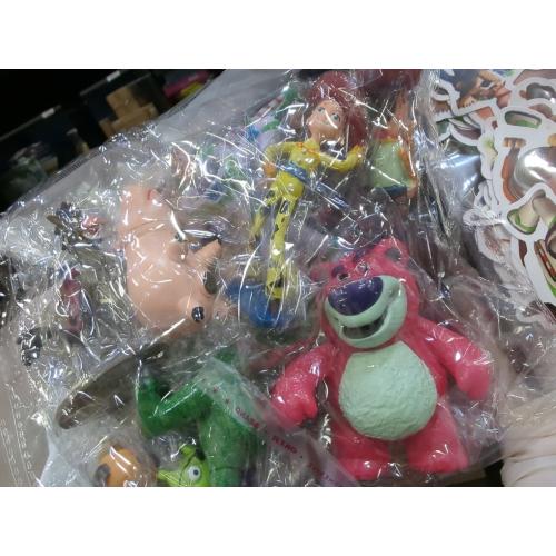 Story Action Figures Toys with Cake topper - Cartoon Figures Cupcake Toppers for Birthday Party Cake Decorations