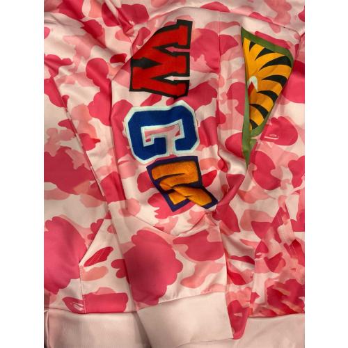 Shark Jaw Camo Jacket Hoodie Shark Mouth Sweatershirt Full Zip Up for Adults(Size M)