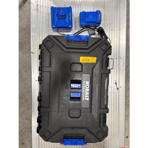 K.balt 24 -Volt 2 -Pack Lithium-ion (2 Ah 4 Ah Battery Starter kit with Toolbox) - missing 1 battery