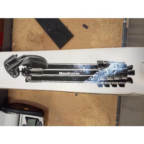 Manfrotto Compact Action Aluminium Tripod with Hybrid Head forEntry-Level DSLRs, Mirrorless up to 1.5kg Black