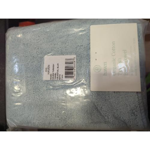 Haven Turkish Bath Towel Celestial Blue 2pc