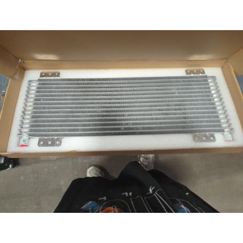 LPD47391 40k Transmission Oil Cooler Kit Low Pressure Drop Trans Cooler Compatible with Heavy Duty 40,000 GVW Max Includes Mounting Hardware