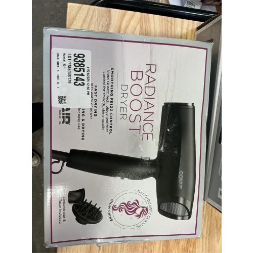Conair High Shine Nano Quartz Hair Dryer - 1875 Watts