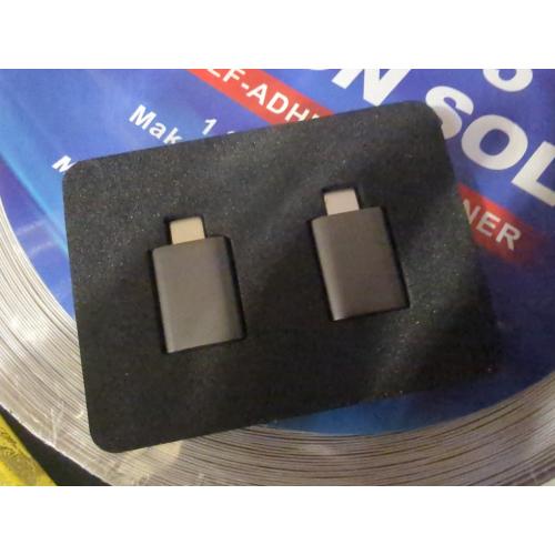 Syntech USB C to USB Adapter Pack of 2, USB 3.0 Female to Thunderbolt 4/3 Adapter Compatible with MacBook Pro Air 2024, Surface, iPad, iPhone, Galaxy Notebook, XPS and More Type C Devices, Space Grey