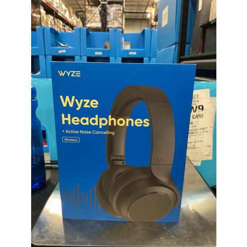 Wyze Headphones Noise Cancelling, Wireless Over Ear Bluetooth Headphones with Mic, Alexa Built-in, HiFi Sound, Transparency Mode for Travel Home Office, Custom EQ via Wyze App