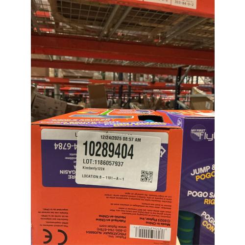 Flybar Durable Foam Bouncy Toy for Kids - Indoor/Outdoor Fun - Preschool Age 3  - Squeaky Sound - 6x5.5x11.5 Inches