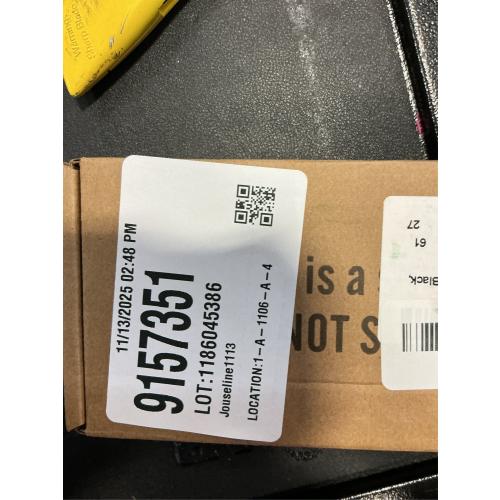 KNOBWELL 6 Pack 3 inch Black Cabinet Handles, Wave Style Black Handles for Cabinet and Cupboard, Dresser Drawer Pulls Matte Black, 3 inch Hole Center