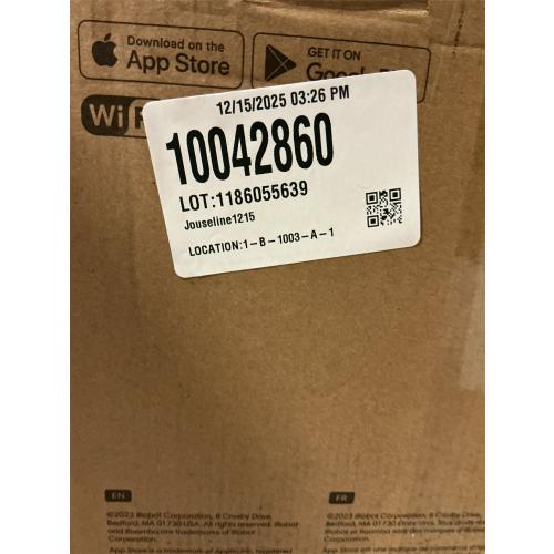 iRobot Bagless Cordless Standard Filter WiFi Connected Robotic Vacuum & Mop