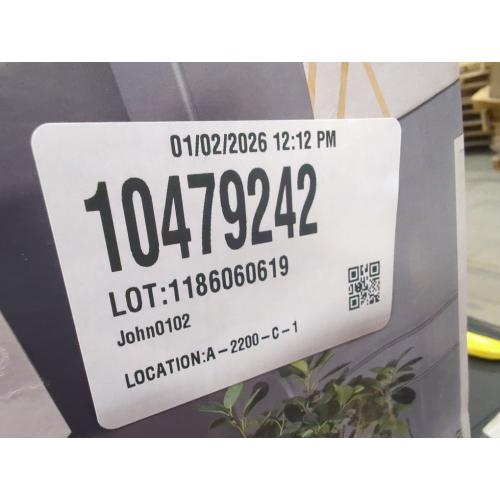 Globe Electric D'Alessio 58-in Matte Black Floor Lamp