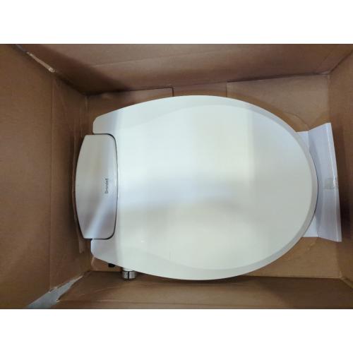 White S101 Brondell Bidet Toilet Seat Non-Electric Swash Ecoseat, Fits Toilets, White - Dual Nozzle System, Ambient Water Temperature - Bidet with Easy Installation