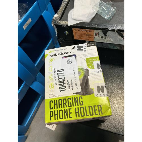 Bracketron Power Up Wireless Charging Gravity Dash/Window & Vent Mount - Black