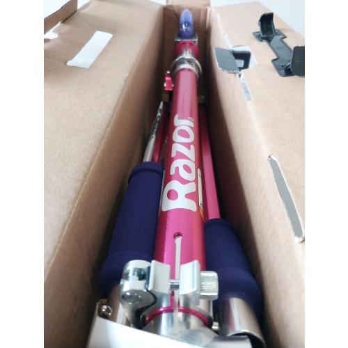 Razor A+ 2 Wheel Scooter with LED Lights - Magenta