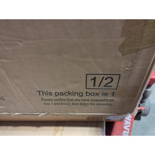 Wilkinson Farmhouse Murphy Full Bed Frame with Large Storage Drawer & Charging Station, White