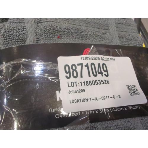 Set of 3 Color dark grey All-Clad Solid Kitchen Towel: Highly Absorbent, Super Soft Long Lasting - 100% Cotton, 17x30 Tea Towel for Cleaning & Drying Dishes, Pans, Glassware, or Countertops,  Pewter