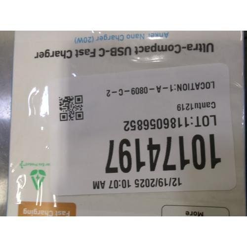 2pk Anker 20W Ultra Small Charger - White