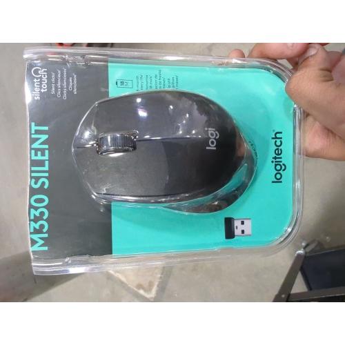 Logitech M330 Silent Plus Mouse Wireless Black 910004905