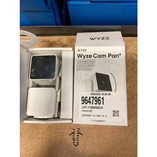 Wyze Pan v3 Wired Indoor/Outdoor 1080P HD Home Security Camera with Privacy Mode