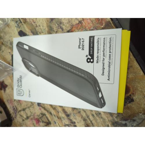 BodyGuardz Carve Series Case for iPhone 13 Pro Max - Smoke