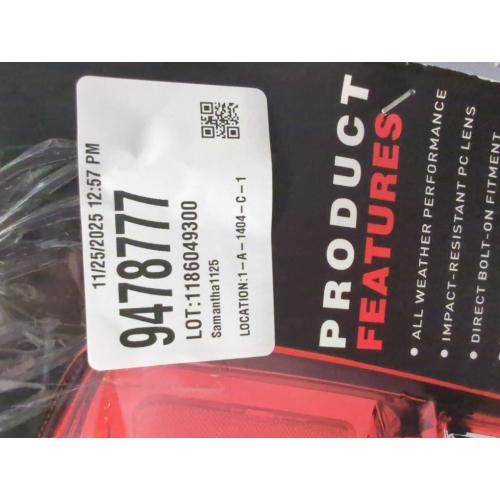 OKLPF Rear Brake Tail Lights Compatible With 2016 2017 2018 2019 2020 2021 2022 2023 Toyota Tacoma Pickup Replace 81550-04170,Red Taillights Assembly,Includes A Luxurious Box,Right Passenger Side