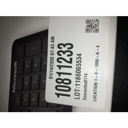 Microsoft QSZ-00001 Microsoft Bluetooth Keyboard - Wireless Connectivity - Bluetooth - 32.81 ft. - Black - Blue