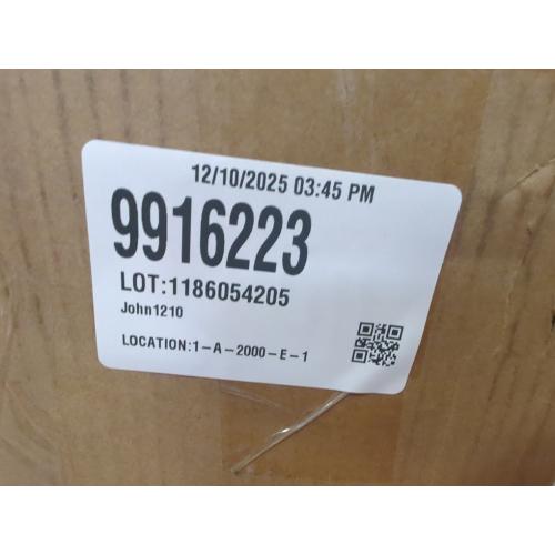 Turn-N-Tube Size 44 in. Color Dark Brown and Black Particle Board TV Stand Fits TVs Up to 55 in. with Cable Management