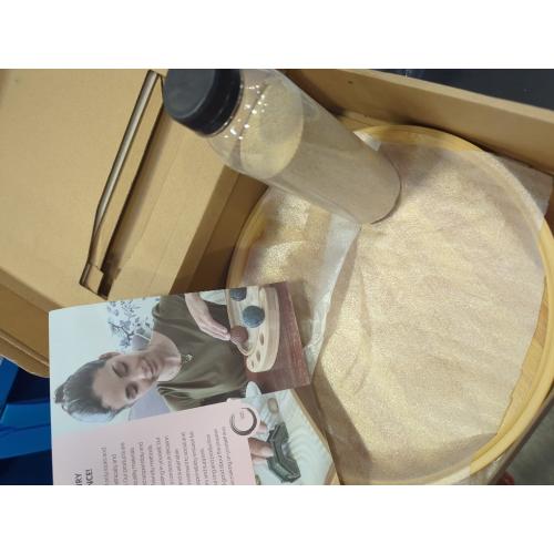 Japanese Zen Garden Kit for Desk - Premium Sand Garden - Mini Zen Décor Office Desktop Accessories - Bamboo Crafted Meditation Therapy Tray - Gift Set - 2 Stamp Spheres Natural Rake Custom Holder