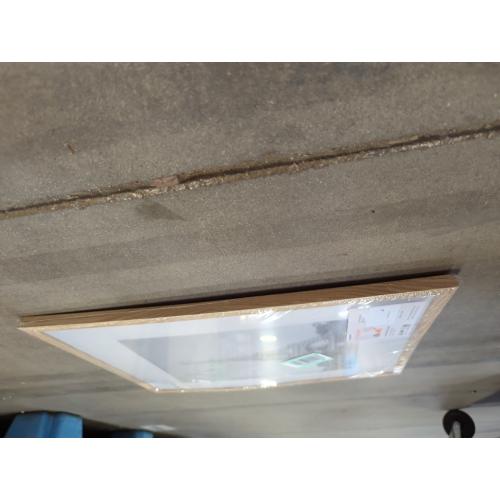 upsimples 11x14 Picture Frame, Display Pictures 8x10 with Mat or 11x14 Without Mat, Wall Hanging Photo Frame, Natural, 1 Pack