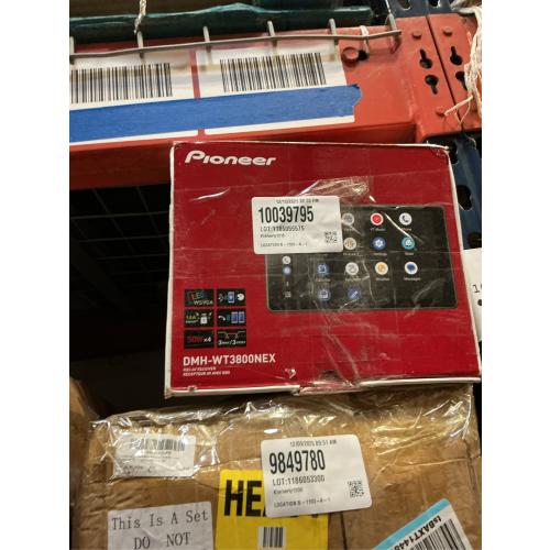 Pioneer DMH-WT3800NEX 9 Capacitive Touchscreen, Floating Display – Wireless & Wired Apple CarPlay & Android Auto, Amazon Alexa, Bluetooth, FLAC, Backup Camera, HD Radio