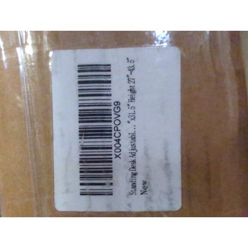 Standing Desk Adjustable Height, Mobile Stand Up Desks with Wheels Small Computer Desk Rolling Desk, Portable Laptop Desk Black Standing Table Sit Stand Home Office Desks 16x31.5 Height 27-43.5