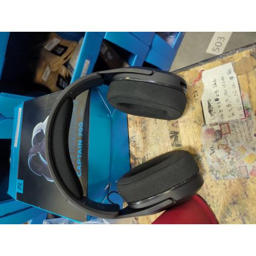 Logitech G432 Wired Gaming Headset, 7.1 Surround Sound, DTS Headphone:X 2.0, Flip-to-Mute Mic, PC (Leatherette) Black/Blue