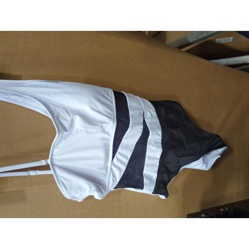 Blooming Jelly Women's Sexy One Piece Bathing Suits One Shoulder Swimsuits Slimming Mesh Swimwear