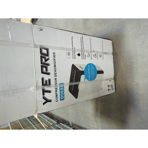 White and Black Quiet Whole House Dehumidifier for Basement