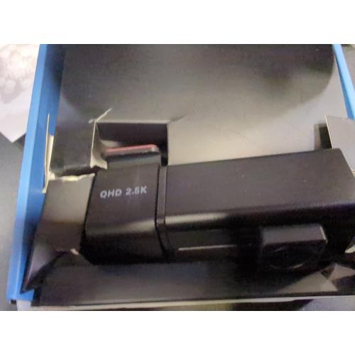 Dash Cam 2.5K 1440P Front Dashcam for Cars, E-YEEGER Mini WiFi Hidden Dashcams with App, Night Vision Car Camera, 24H Parking Mode, G-Sensor, Loop Recording, Free 32G Card, Support 256GB Max, Black