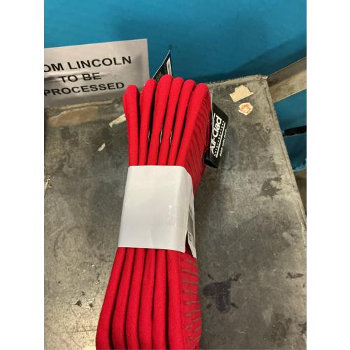 All-Clad Textiles Deluxe Heat and Stain Resistant Pot Holder. Silicone Treated Heavyweight 100-Percent Cotton Twill Hot Pad, Machine Washable, 6-inches by 10-inches, Chili Red