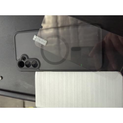 LeYi for Samsung Galaxy A15-5G Phone Case: Samsung A15 5G Case [Mag-Safe Fit] with Screen Protector, Frosted Translucent Soft-Touch Skin & Military-Grade Protection for A15 Samsung Phone Case, Black