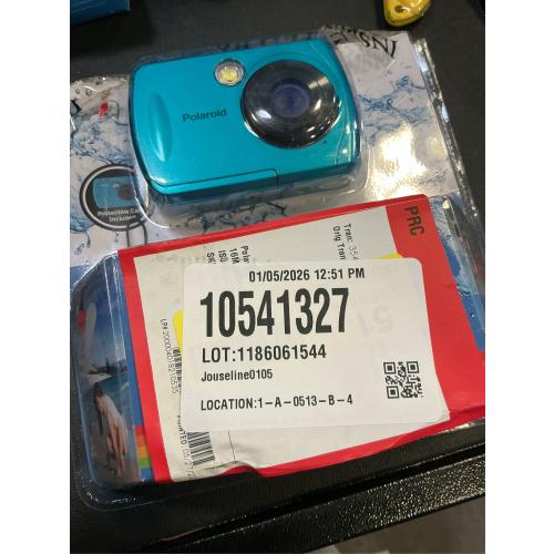 Polaroid 16MP Waterproof Digital Camera - Teal (IS048-Teal)