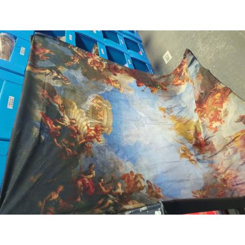 Sanzugh Retro Renaissance Tapestry, Vintage Greek Mythology Painting Art Ceiling Tapestries Wall Hanging for Bedroom College Dorm Living Room Office Decor 60X40, Unique Baroque Angel Poster Blanket