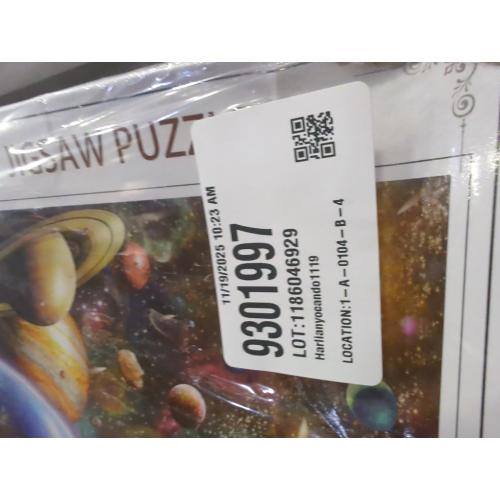 Jigsaw Puzzles 1000 Pieces for Adults, Families (Space Traveler, Solar System) Pieces Fit Together Perfectly
