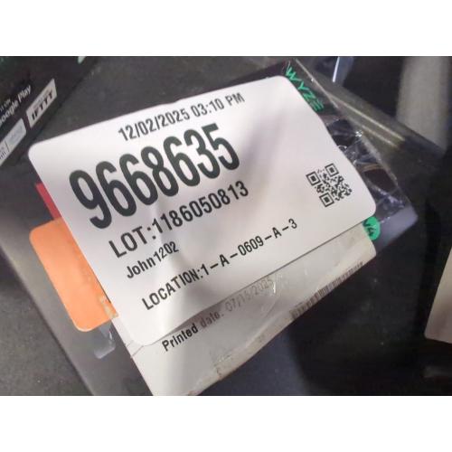 Color Grey Wyze Cam V4 Plug-in Indoor and Outdoor Smart-Enabled Security Camera