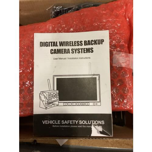 Wireless Backup Camera for Trucks VMW7 high Definition 1080P 7” IPS Monitor System,High-Speed Stable Transmission & Waterproof