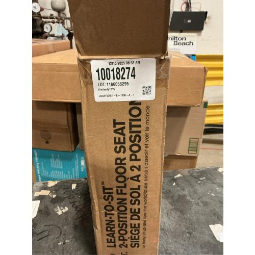 Ingenuity Learn-to-Sit 2-Position Booster Seat - Heather Gray