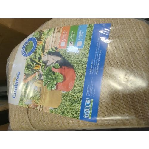 Coolaroo 2-Pack 5 Gallon Heavy Duty Plant/Vegetable/Herb/Fruit Breathable Fabric Grow Planter Pot Bags with Handles, Desert Sand
