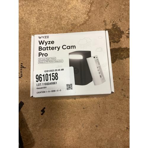 Wyze Battery Powered Indoor and Outdoor Smart-Enabled Security Camera