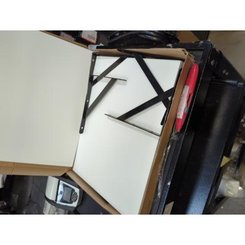 Fun Memories Floating Shelves for Wall, 12 Inch Deep Floating Shelves Set of 2, 16W x 12D Large Wall Shelf with Sturdy Metal Brackets for Living Room, Bathroom, Bedroom and Kitchen, White