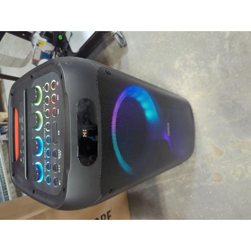 Karaoke Machine for Adults, Portable Party Speaker with 2 Wireless Microphones/Bluetooth 5.3, PA System with Disco Lights for Big Party, Outdoor, Ideal Gifts for Family, Music Lover