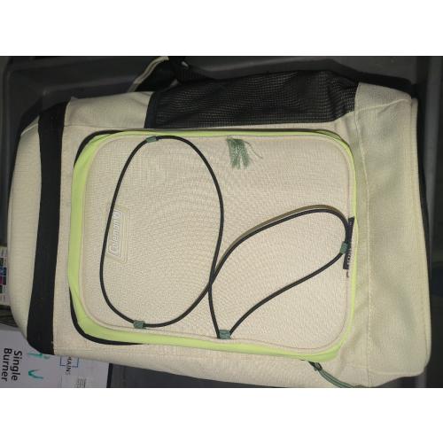 Coleman XPAND 22Qt Capacity 30-Can Soft Cooler Backpack, Beige