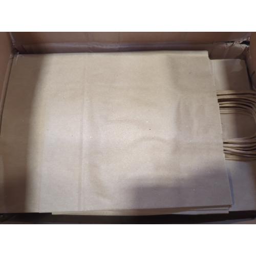 Qutuus 10x5x13 Kraft Paper Bags 100 Pcs Kraft Shopping Bags, Paper Gift Bags for Retail, Merchandise, Recycled Bulk Paper Sacks, Brown Paper Bags with Handles Bulk
