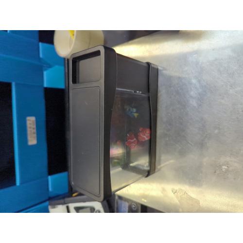 Lightahead® Artificial Mini Aquarium A Sensory Multi Colored LED Swimming Fish Tank with Bubbles