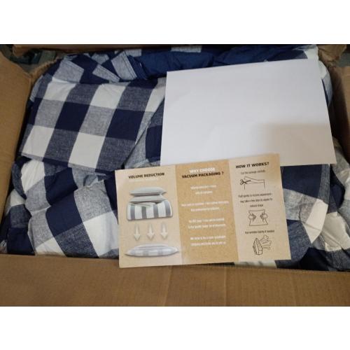 Levtex Home - Camden Bedspread Set - King Bedspread (120 x 118 in.)   Two King Pillow Shams (36 x 20 in.) - Buffalo Check in Navy and Cream - Reversible Pattern - Cotton
